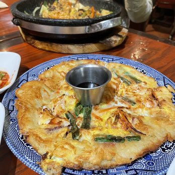 Seoul Gate Restaurant - Seafood pancake. - Korean Near Me - Fairbanks, Alaska