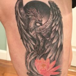 Finished tattoo