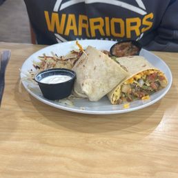 Chorizo Breakfast Burrito