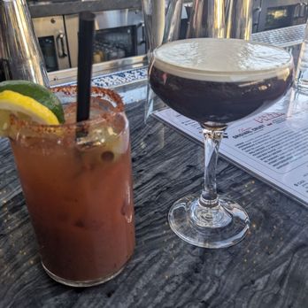 Happy Camper - Bloody Mary and espresso martini - Pizza Near Me - Las Vegas, Nevada Happy Camper - Bloody Mary and espresso martini - Pizza Near Me - Las Vegas, Nevada