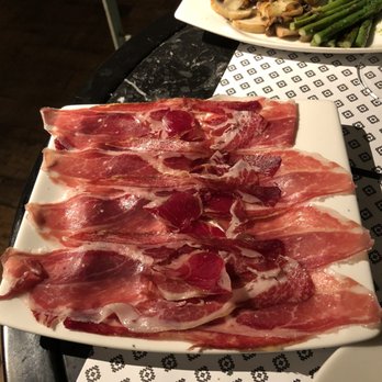 Vinitus - Ham plate - Tapas Bars Near Me - Barcelona, B Vinitus - Ham plate - Tapas Bars Near Me - Barcelona, B