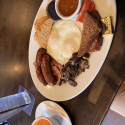 The Crafty Irishman - Traditional Irish Breakfast and a side of Curry.