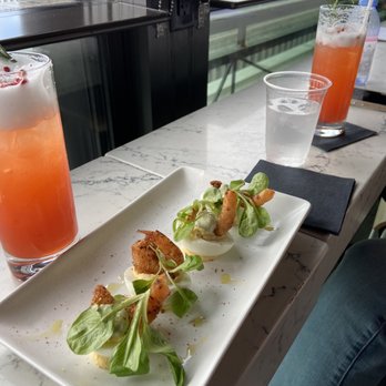 VUE Rooftop - Deviled eggs - New American Near Me - Washington, DC, District of Columbia