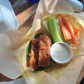 Rosetta's Kitchen - Buffalo Tempah Wings - Vegetarian Near Me - Asheville, North Carolina