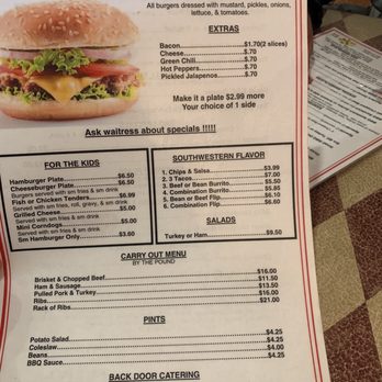Danny's Place - Menu - Barbeque Near Me - Carlsbad, New Mexico