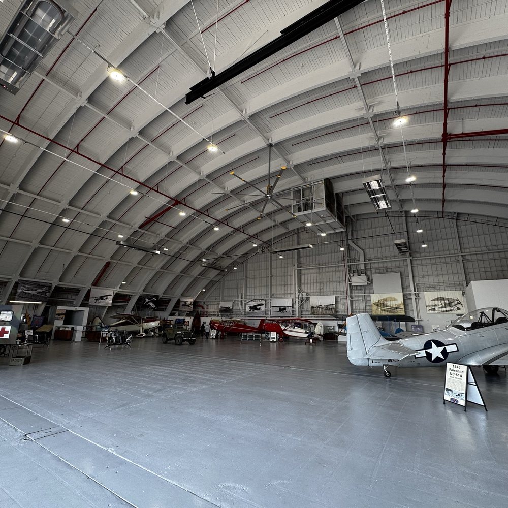 Hagerstown Aviation Museum - This massive hanger was made of wood, including the massive arches, so that metal was saved for war production in WWII. - Museums Near Me - Hagerstown, Maryland Hagerstown Aviation Museum - This massive hanger was made of wood, including the massive arches, so that metal was saved for war production in WWII. - Museums Near Me - Hagerstown, Maryland