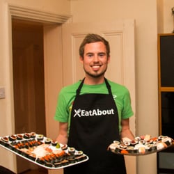 EatAbout - EatAbout co-founder Philip Incredible Sushi & Sashimi platter