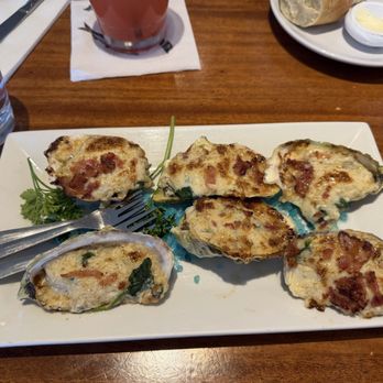 Fog Harbor Fish House - BAKED OYSTERS - Seafood Near Me - San Francisco, California Fog Harbor Fish House - BAKED OYSTERS - Seafood Near Me - San Francisco, California