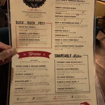 Common Theory - Food menu - Gastropubs Near Me - San Diego, California Common Theory - Food menu - Gastropubs Near Me - San Diego, California
