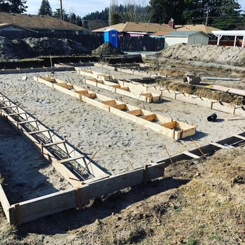 Chaplin Construction - the foundation for a home under construction - General Contractors Near Me - Burlington, Washington