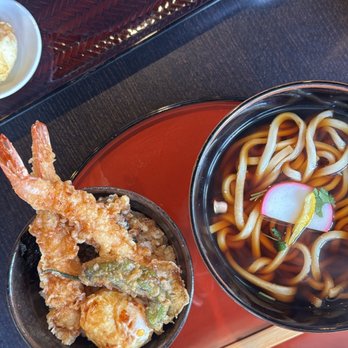 Tendon Tempura Carlos Junior - Udon + tempura combo - Japanese Near Me - Pasadena, California