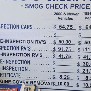 Smog Check Pros - The prices - Smog Check Stations Near Me - Van Nuys, California