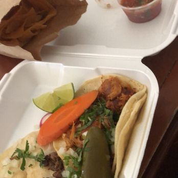Los Compadres - I got a chicken taco and an asada. That jalapeño, though! - Food Trucks Near Me - Medford, Oregon Los Compadres - I got a chicken taco and an asada. That jalapeño, though! - Food Trucks Near Me - Medford, Oregon