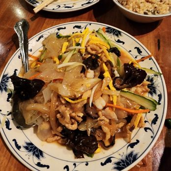Great China - Double skin: mung bean thread, cut up eggs, shrimp cucumbers, fungus - Chinese Near Me - Berkeley, California Great China - Double skin: mung bean thread, cut up eggs, shrimp cucumbers, fungus - Chinese Near Me - Berkeley, California