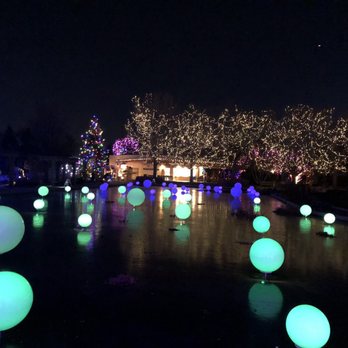 Denver Botanic Gardens - These lights continually changed colors. - Botanical Gardens Near Me - Denver, Colorado