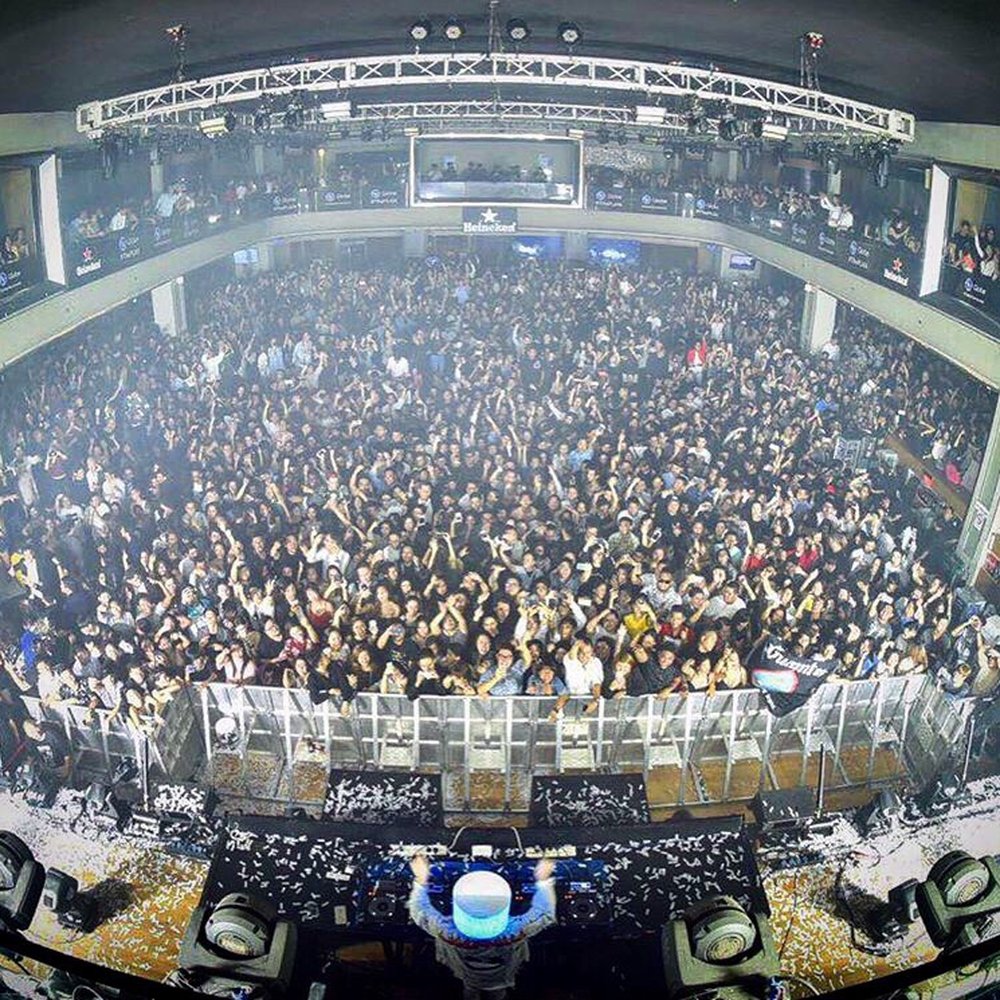 Valkyrie - An overhead view of the club during Marshmello's set; although it's hard to see with the actual layout with the sea of people. - Dance Clubs Near Me - Taguig, NCR Valkyrie - An overhead view of the club during Marshmello's set; although it's hard to see with the actual layout with the sea of people. - Dance Clubs Near Me - Taguig, NCR