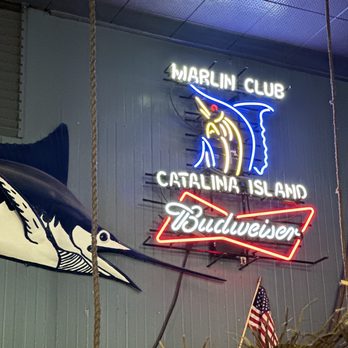 Marlin Club - Great Logo - Dive Bars Near Me - Avalon, California