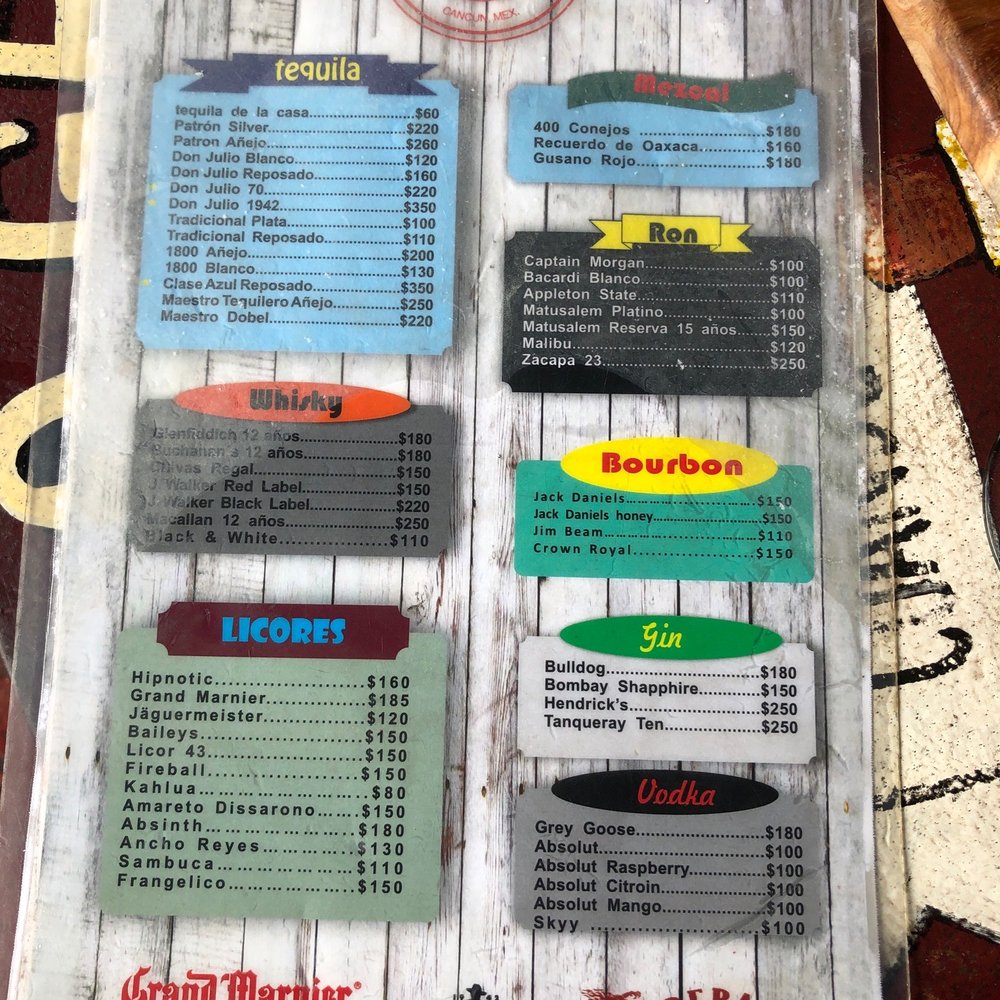 El Granero Grill & Drinks - Menu - Steakhouses Near Me - Cancún, ROO El Granero Grill & Drinks - Menu - Steakhouses Near Me - Cancún, ROO