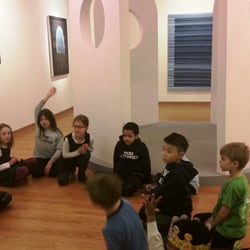University City Arts League - Afterschool Arts students visit Patrick Maguire's gallery installation, January 2016