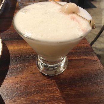 Limón - Lychee sour (tasty but not much alc!) - Peruvian Near Me - Walnut Creek, California Limón - Lychee sour (tasty but not much alc!) - Peruvian Near Me - Walnut Creek, California