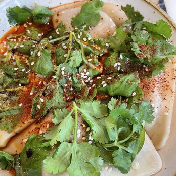 Pink Bellies - Spicy lamb dumplings yummy - Vietnamese Near Me - Charleston, South Carolina Pink Bellies - Spicy lamb dumplings yummy - Vietnamese Near Me - Charleston, South Carolina