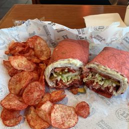 Spicy Firecracker Wrap Sandwich