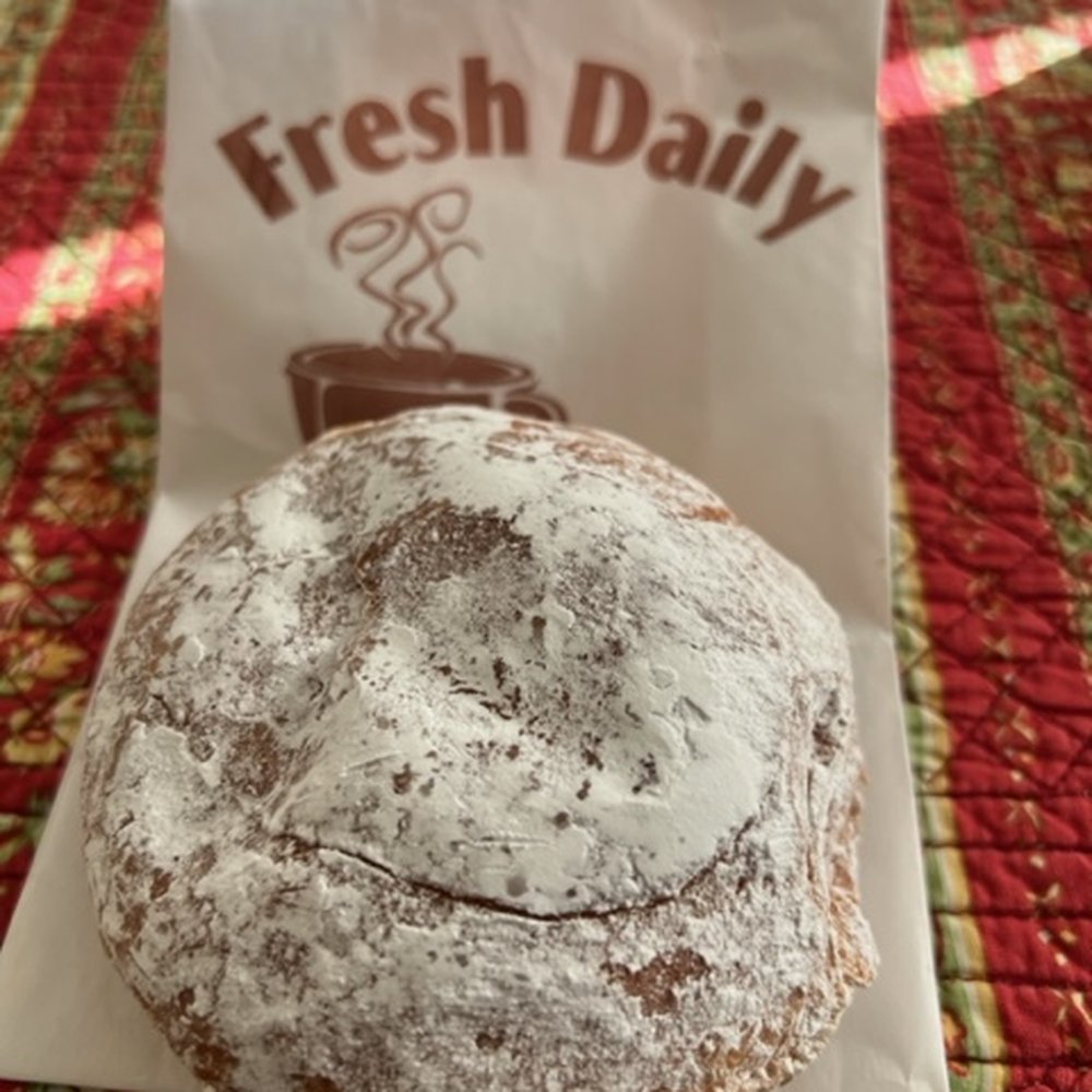 Manna Donuts - Lemon filled powdered donut - Donuts Near Me - Yucaipa, California Manna Donuts - Lemon filled powdered donut - Donuts Near Me - Yucaipa, California