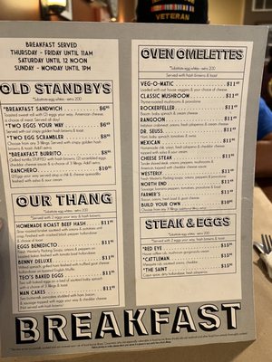 Menu photo 5 B & B Dockside Westerly, RI