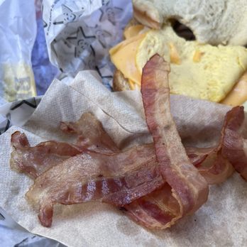 Carl's Jr - bacon, eggs, and a sandwich - Fast Food Near Me - Perris, California