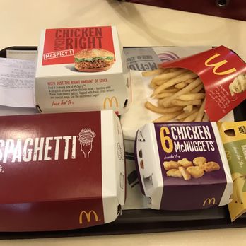 McDonalds - Our meal, see if you can pick out the unique one - Fast Food Near Me - Makati, NCR