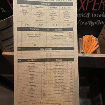 KazuNori | Pasadena - Menu - Japanese Near Me - Pasadena, California