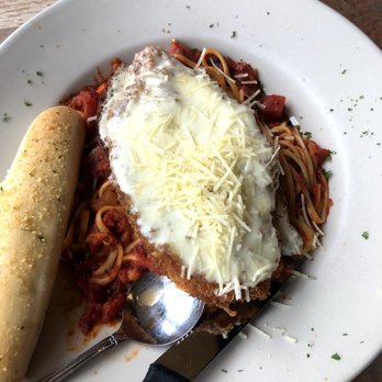 Finn's Fish House - chicken parmesan 3/5 - Seafood Near Me - Seaside, Oregon