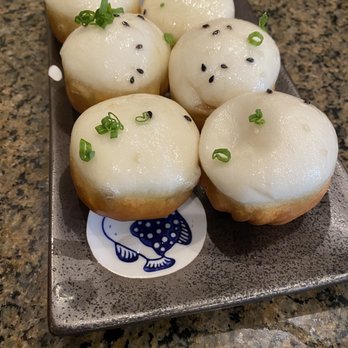 Brochette Dumpling - Get this!!!! Pan 17. Special House Pan-fried Pork Bao () (6 pcs) - Dim Sum Near Me - San Francisco, California