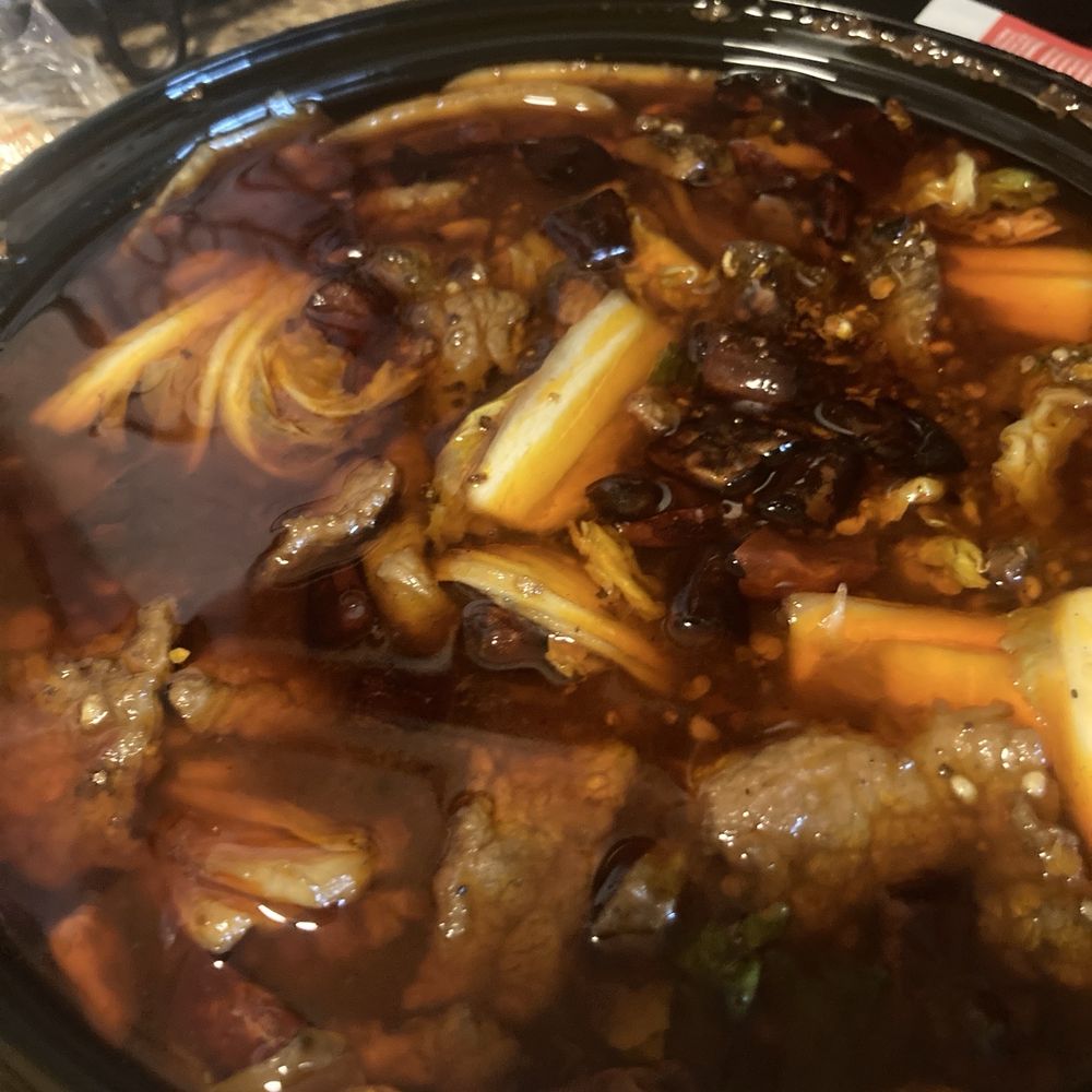 TNR Cafe - Beef in Szechuan Spicy Broth. Take away - Chinese Near Me - Arlington, Virginia TNR Cafe - Beef in Szechuan Spicy Broth. Take away - Chinese Near Me - Arlington, Virginia