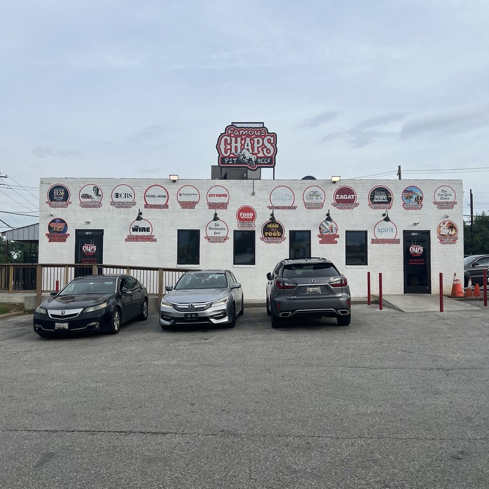 Chaps Pit Beef - Front of the building - Barbeque Near Me - Baltimore, Maryland