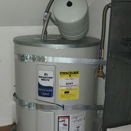 Lowboy water heater install Lowboy water heater install