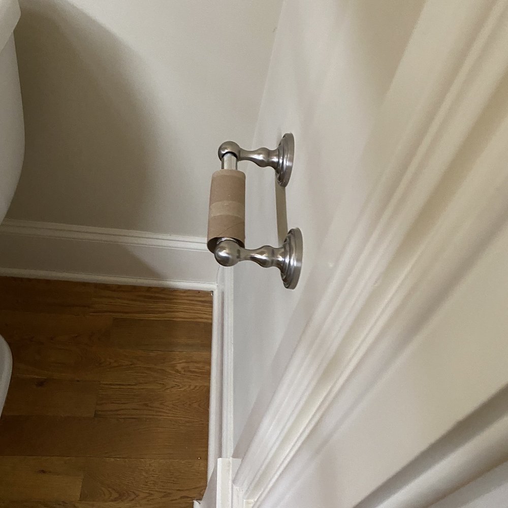 AMH - Empty tissue roll but yet the house was SUPPOSEDLY cleaned - Property Management Near Me - Norcross, Georgia