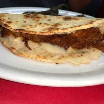 Picante's Taqueria - Quesadilla de Tinga in a corn tortillas! So good! - Mexican Near Me - Anaheim, California Picante's Taqueria - Quesadilla de Tinga in a corn tortillas! So good! - Mexican Near Me - Anaheim, California
