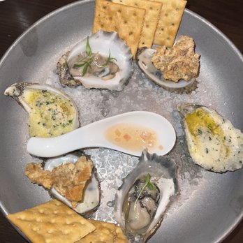 Revivalist - Oysters 3 ways - New American Near Me - Huntsville, Alabama