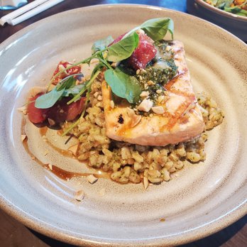The Henry - The best cooked Salmon I could ask for - New American Near Me - Dallas, Texas The Henry - The best cooked Salmon I could ask for - New American Near Me - Dallas, Texas