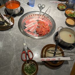 Hot pot and Korean bbq Hot pot and Korean bbq