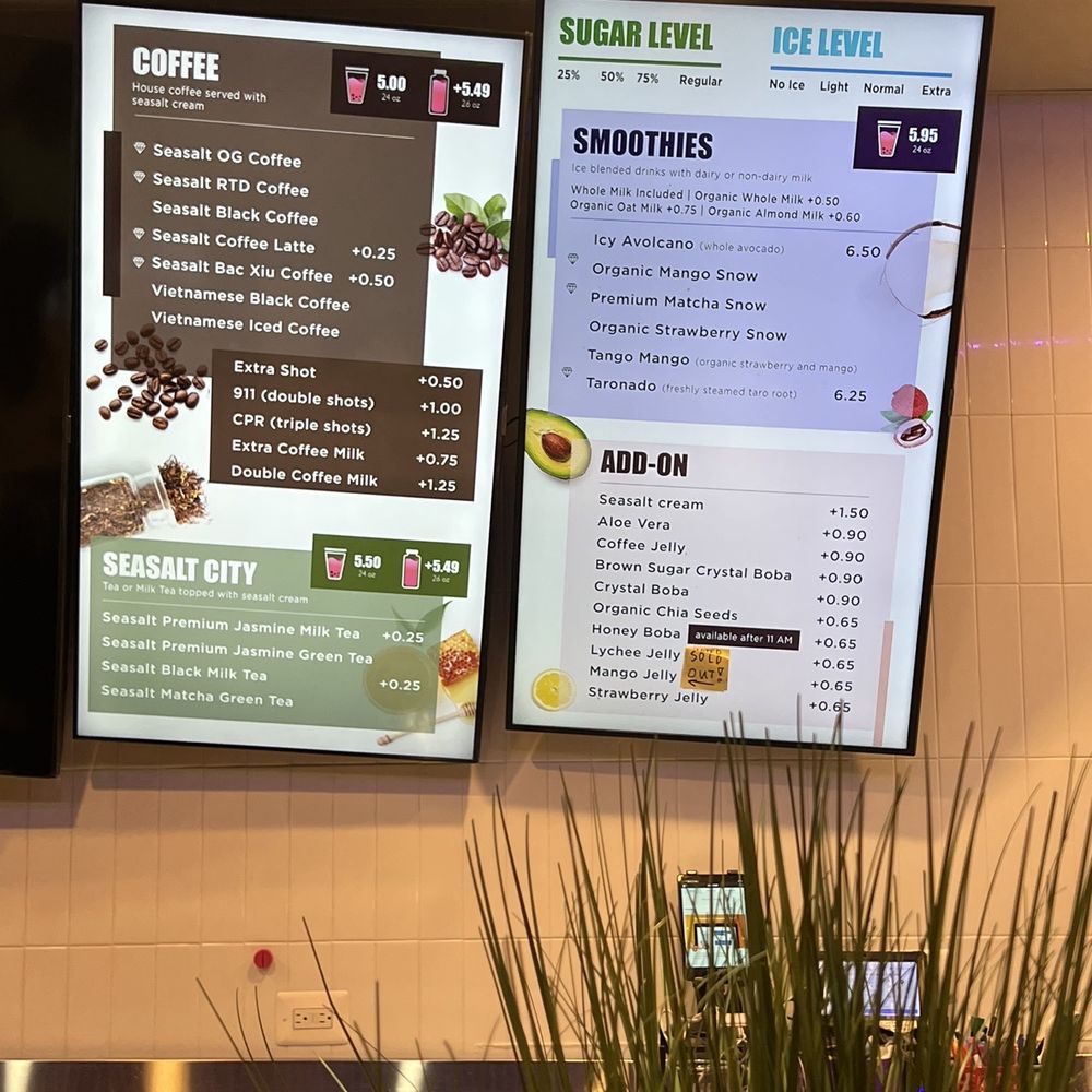 TeaDM Mini - Menu - Bubble Tea Near Me - Vienna, Virginia