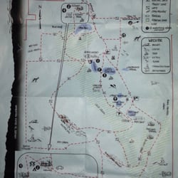 Chico Basin Ranch - Driving map of the ranch