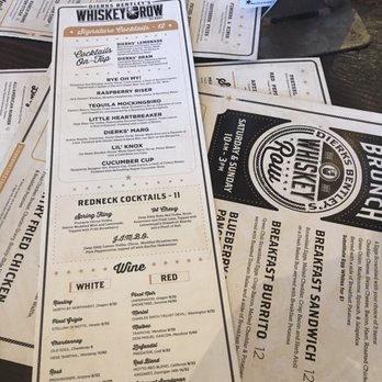 Dierks Bentley's Whiskey Row Gilbert - Brunch menu, drink menu, lots of options! - Bars Near Me - Gilbert, Arizona