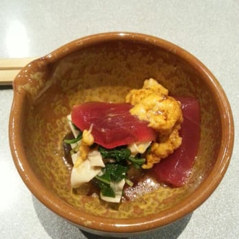 Nanzan GiroGiro - Maguro, uni, tofu, eggplant - Japanese Near Me - Honolulu, Hawaii