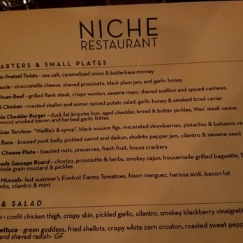 Niche Restaurant - New American Near Me - Geneva, Illinois Niche Restaurant - New American Near Me - Geneva, Illinois