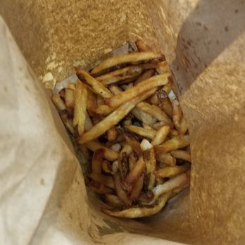 Five Guys - More french fries at the bottom! - Burgers Near Me - Mount Dora, Florida