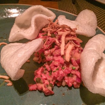 AnQi Bistro - ahi tuna ceviche? (good!) - Asian Fusion Near Me - Costa Mesa, California