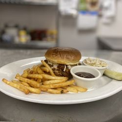 Eola Tap House - Pulled pork sandwich