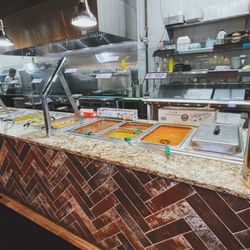 1947 Indian Vegetarian Cuisine - The Weekday Adult Lunch Buffet Beautiful setup in an equally beautiful establishment